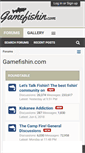 Mobile Screenshot of gamefishin.com